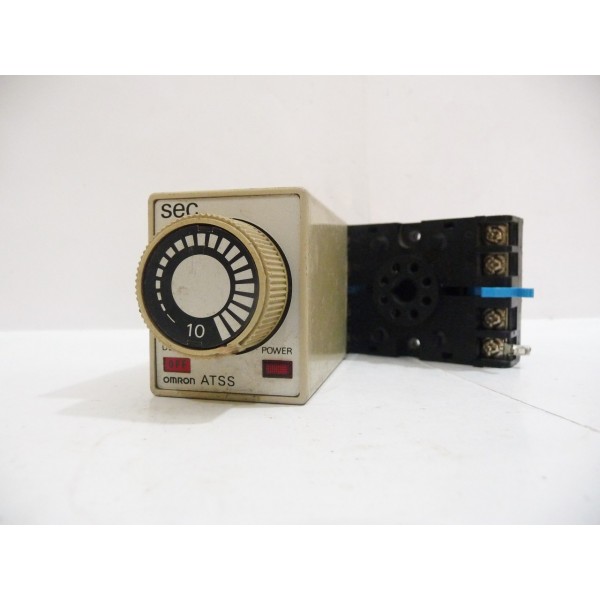 Solid State Timer with Base, ATSS, Omron, Made in Japan